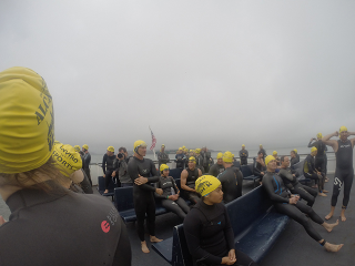 Illustration for article titled Swimming From Alcatraz to Shore With a GoPro on My Head